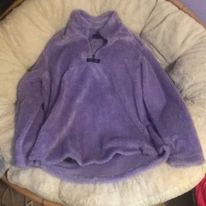 EUC lilac Sherpa size L